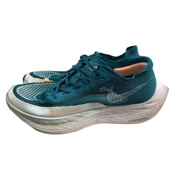 Nike ZoomX Vaporfly Next% 2 Bright Spruce White Running Shoes CU4111-301 Size 11 main image 4